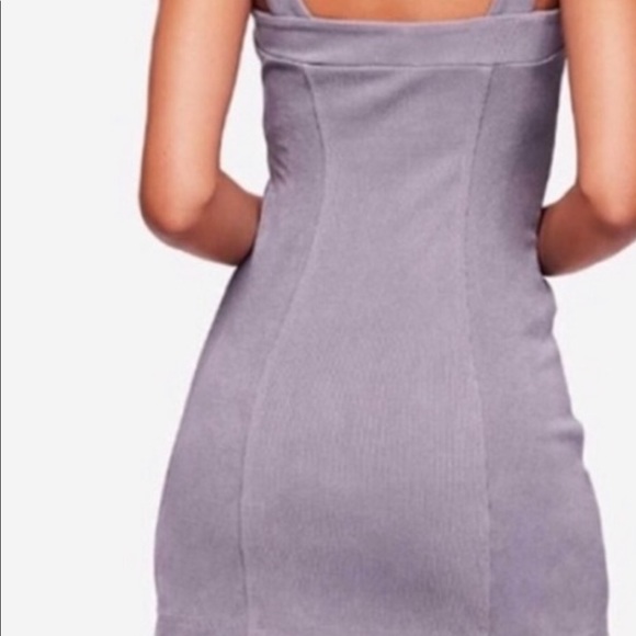 Free People Somethin ‘Bout You RibbedBodycon Dress - Picture 2 of 3